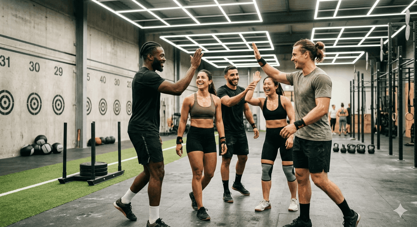 Illustration: Communauté Hyrox® : entraînement, coaching et partenaires sportifs